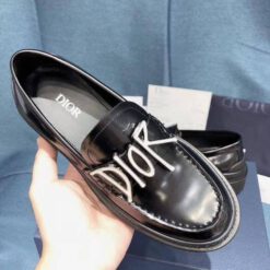 Туфли-лоферы Dior кожаные черные коллекция 2021-2022 A63146