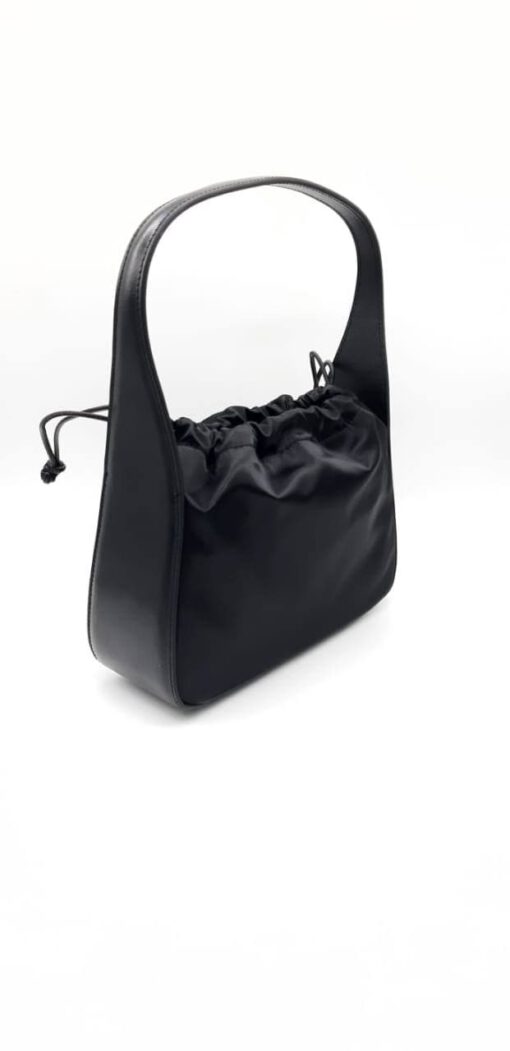 Женская сумка Alexander Wang черная из плащевой ткани 25/18 - фото 3