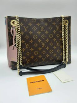 Женская кожаная сумка Louis Vuitton коричневая 35/27 A64276