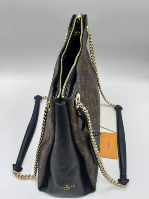Женская кожаная сумка Louis Vuitton коричневая 35/27 A64268 - фото 2