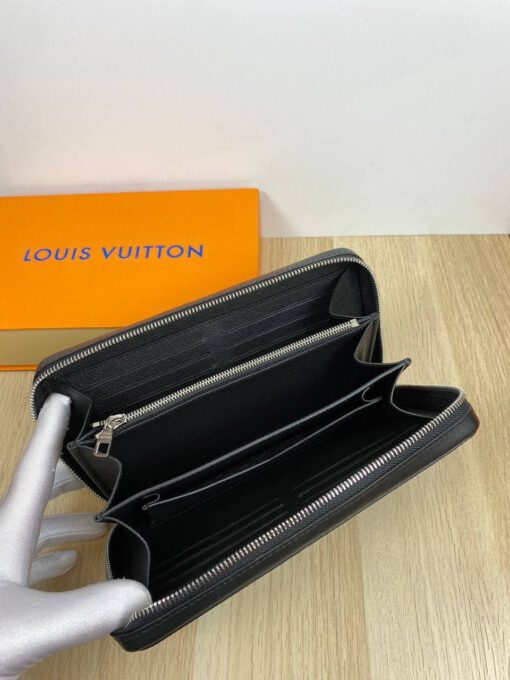 Бумажник Zippy XL Louis Vuitton 24/14/4 премиум-люкс коричневый - фото 2