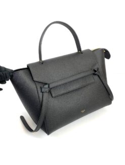 Женская сумка Celine Pico 16/13/7 премиум-люкс черная