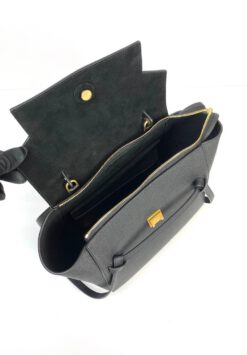 Женская сумка Celine Micro 24/22/13 премиум-люкс черная