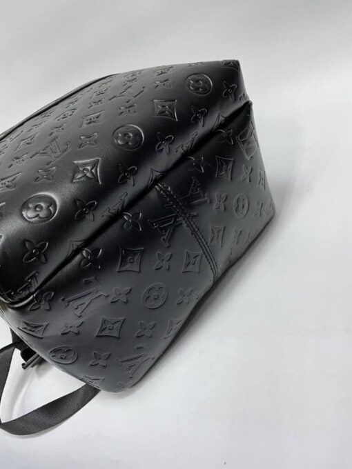 Кожаный рюкзак Louis Vuitton черный 38/25/14 - фото 5