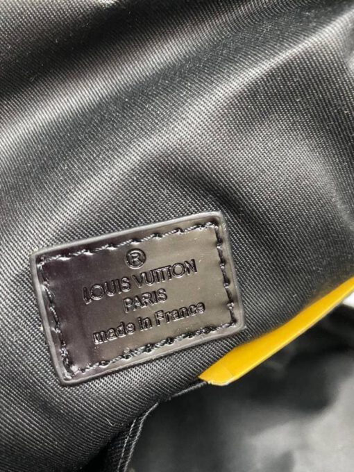 Кожаный рюкзак Louis Vuitton черный 38/25/14 - фото 8