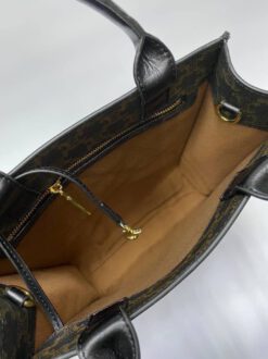 Женская сумка-тоут Celine A65238 коричневая 33/28/7