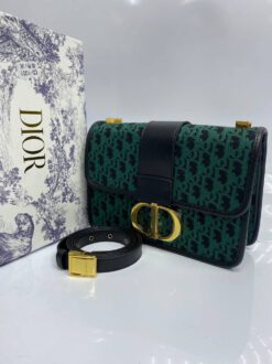 Женский клатч Dior Oblique из жаккардовой ткани 24/17/8 A65364