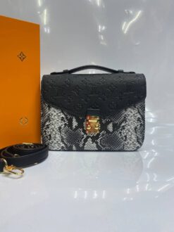 Женская сумка-планшет Louis Vuitton комбинированная 25/18/8 A65398