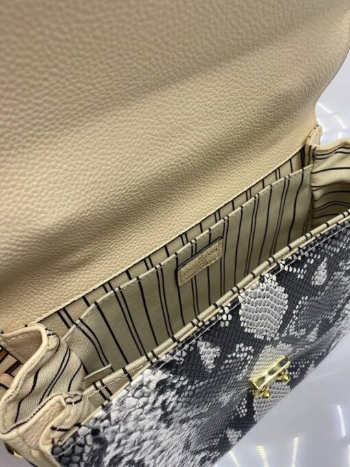 Женская сумка-планшет Louis Vuitton комбинированная 25/18/8 A65388 - фото 2