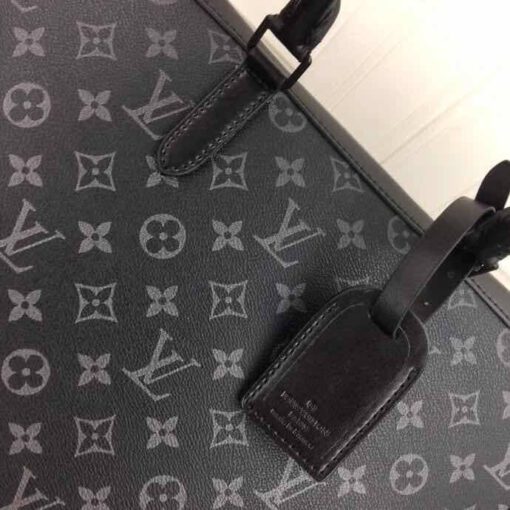 Сумка-портфель Louis Vuitton черная 38/30/9 - фото 3