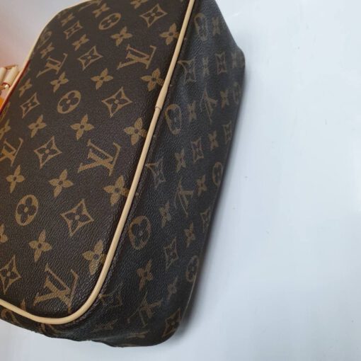 Женская сумка Louis Vuitton Monogram коричневая 28/21/11 - фото 4