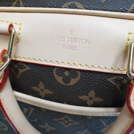 Женская сумка Louis Vuitton Monogram коричневая 28/21/11 - фото 6