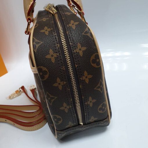 Женская сумка Louis Vuitton Monogram коричневая 28/21/11 - фото 7