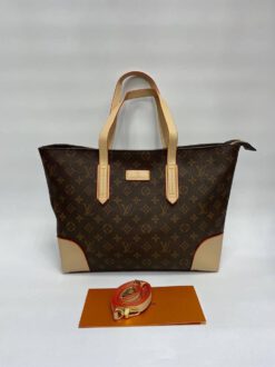 Женская сумка Louis Vuitton коричневая 35/28/11 A65813 - фото 6