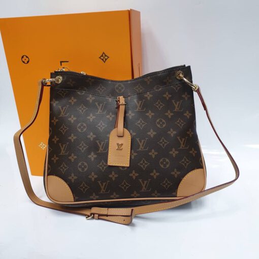 Женская сумка Louis Vuitton коричневая 32/27/8 - фото 1
