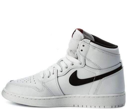 Кроссовки Nike Air Jordan 1 Retro WhiteBlack White - фото 1