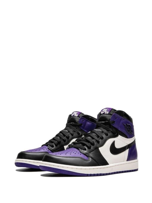 Кроссовки Nike Air Jordan 1 Retro High Purple - фото 2