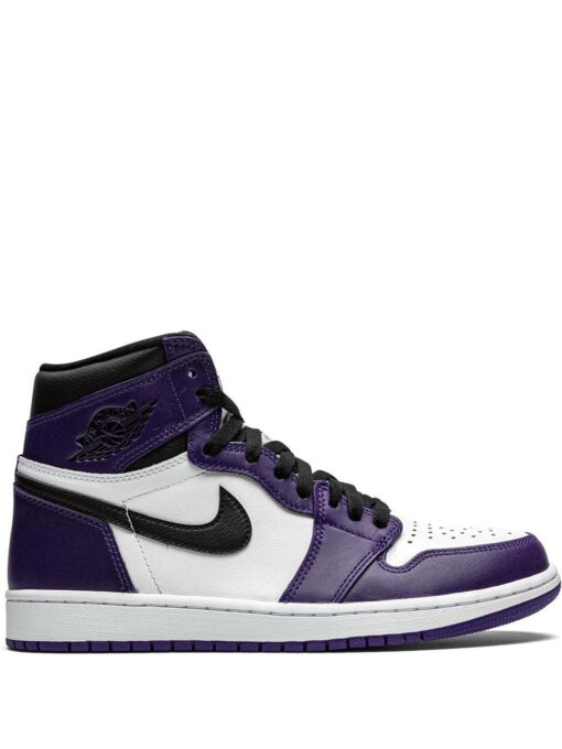 Кроссовки Nike Air Jordan 1 Retro High OG Court Purple 2.0 - фото 2