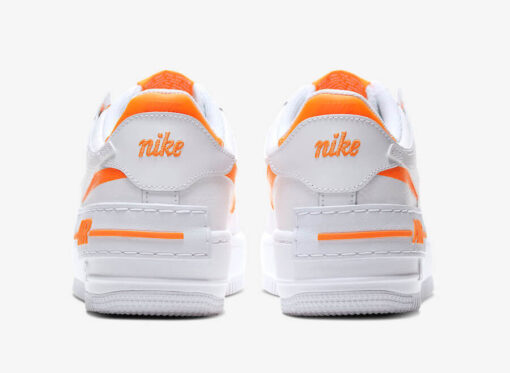 Кроссовки Nike Air Force 1 Shadow Total Orange - фото 5