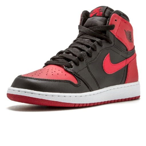 Кроссовки Nike Air Jordan 1 High Black/Red - фото 2
