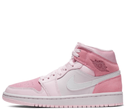 Кроссовки Nike Air Jordan 1 Retro Low Digital Pink