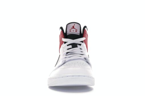 Кроссовки Nike Air Jordan 1 Retro White Black Gym Red - фото 3
