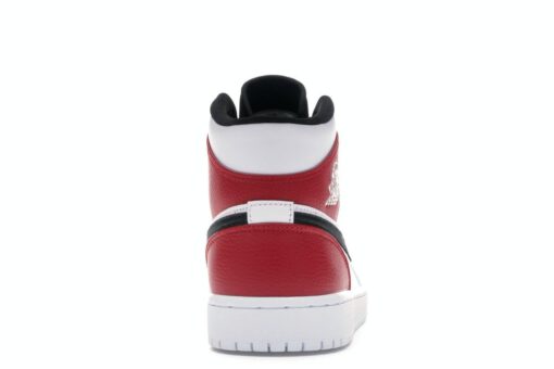 Кроссовки Nike Air Jordan 1 Retro White Black Gym Red - фото 4