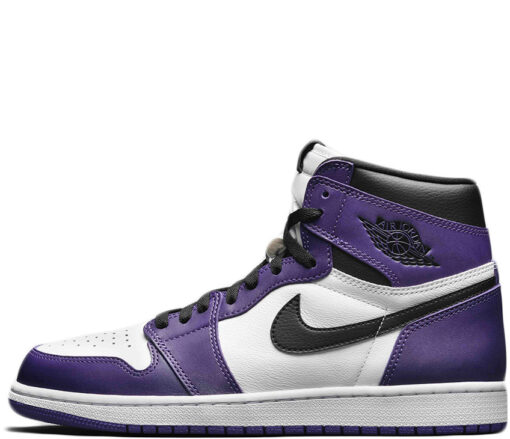Кроссовки Nike Air Jordan 1 Retro High OG Court Purple 2.0 - фото 1