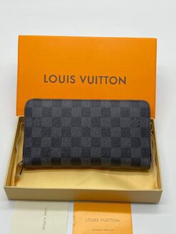Кошелек Louis Vuitton серый 20/11 коллекция 2021-2022