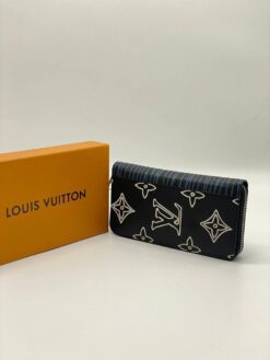 Кошелек Louis Vuitton черный 19/10 коллекция 2021-2022 A66197