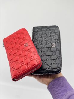 Кошелек Gucci красный 19/10 коллекция 2021-2022