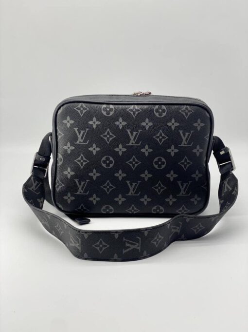 Мужская сумка Louis Vuitton Outdoor черная 24/17 коллекция 2021-2022 - фото 8