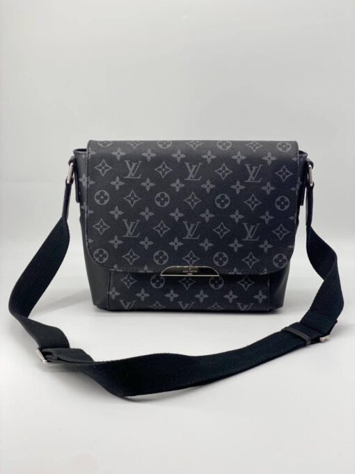 Мужская сумка Louis Vuitton черная 26/22 коллекция 2021-2022 - фото 5