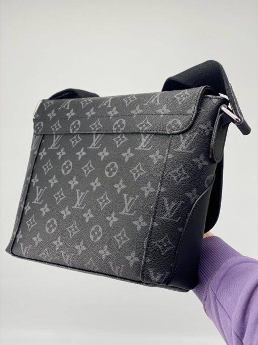 Мужская сумка Louis Vuitton черная 26/22 коллекция 2021-2022 - фото 7