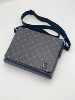 Мужская сумка Louis Vuitton черная 25/21 коллекция 2021-2022 A66280