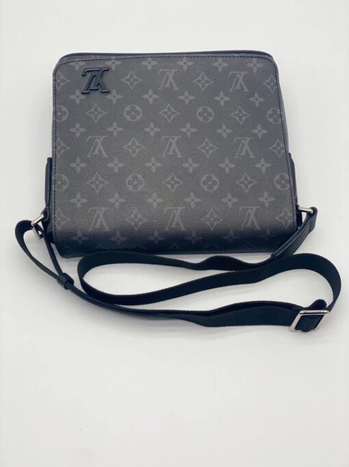 Мужская сумка Louis Vuitton черная 25/21 коллекция 2021-2022 A66280 - фото 5