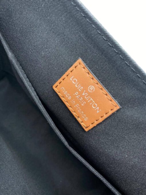 Мужская сумка Louis Vuitton черная 25/21 коллекция 2021-2022 A66291 - фото 3