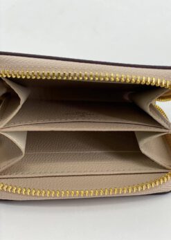 Женский кожаный кошелёк Louis Vuitton коричневый 11/8 коллекция 2021-2022