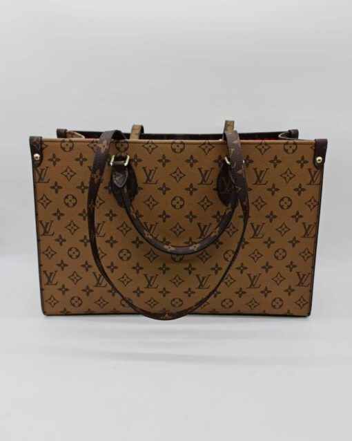 Женская сумка-тоут Louis Vuitton коричневая 43/27/17 коллекция 2021-2022 - фото 5