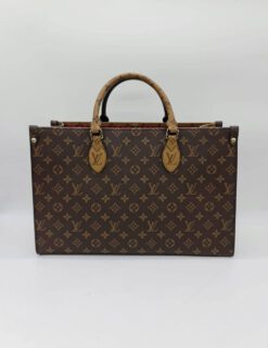 Женская сумка-тоут Louis Vuitton коричневая 43/27/17 коллекция 2021-2022