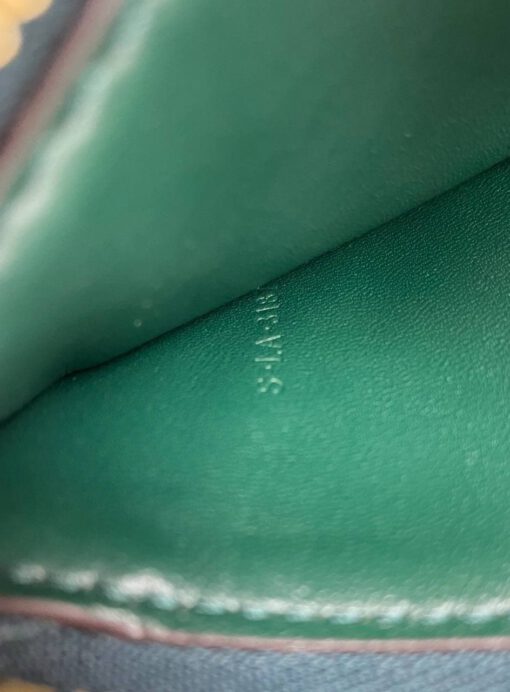Женская сумка Celine Box Medium Classic 24/19/7 зеленая премиум-люкс - фото 2