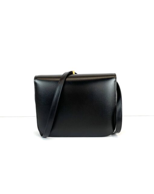 Женская сумка Celine Box Medium Classic 24/19/7 черная премиум-люкс - фото 3