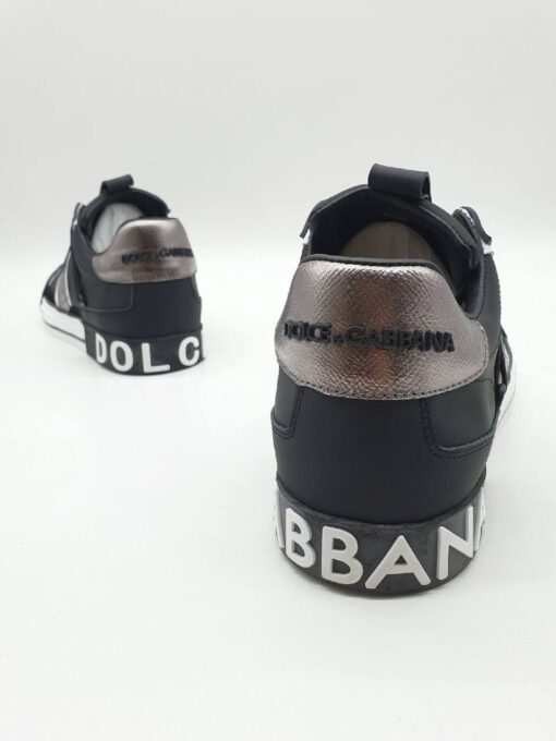 Кроссовки Dolce & Gabbana Custom 2 Zero A67843 черные - фото 2