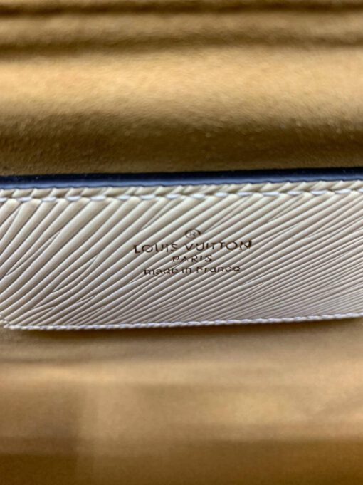 Женская кожаная сумка Louis Vuitton желто-бежевая 23/17 коллекция 2021-2022 - фото 3