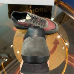 Мужские кроссовки Hogan коричнево-бордовые коллекция 2021-2022
