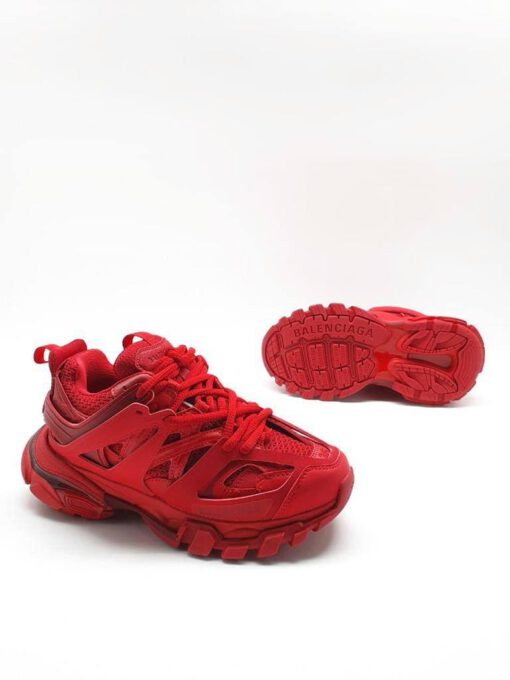 Женские кроссовки Balenciaga Track А69961 красные - фото 4