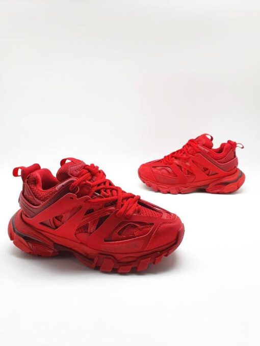 Женские кроссовки Balenciaga Track А69961 красные - фото 1