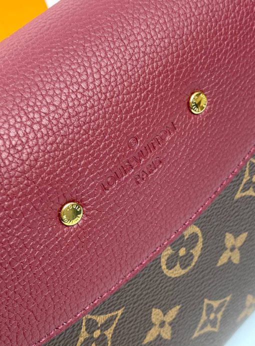 Женская сумка Louis Vuitton Saint-Placide A70342 премиум-люкс коричневая 25/16/7 см - фото 5