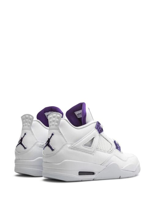 Кроссовки Nike Air Jordan 4 Retro Metallic Purple - фото 4