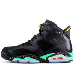 Кроссовки Nike Air Jordan 6 Retro Men Black/Green